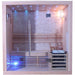 _SunRay Westlake 3 Person Indoor Traditional Sauna_Indoor Infrared Sauna