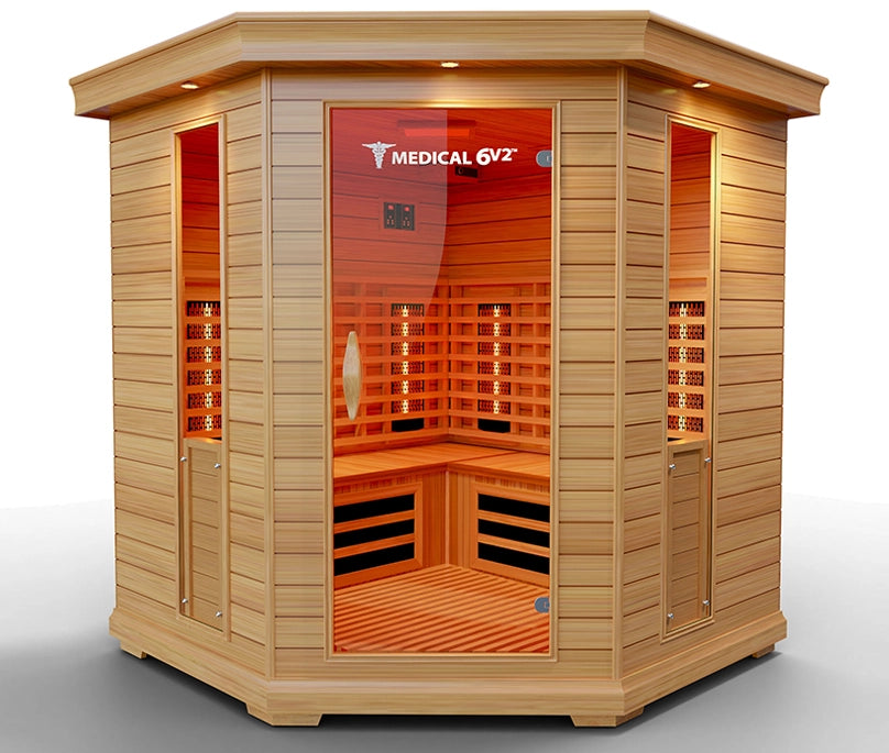 Medical 6 Plus - Version 2.0 - Full Spectrum Sauna