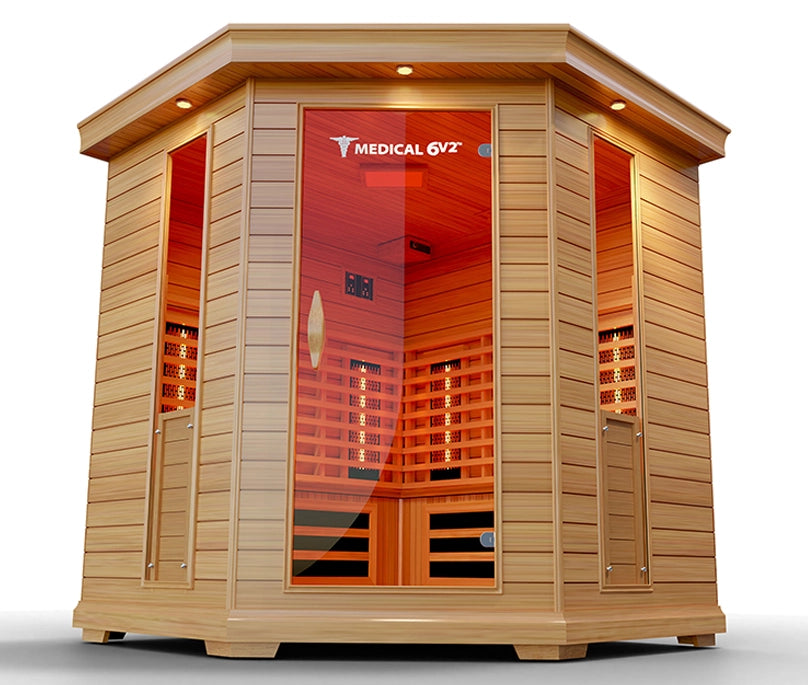 Medical 6 Plus - Version 2.0 - Full Spectrum Sauna