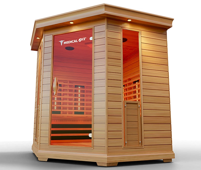 Medical 6 Plus - Version 2.0 - Full Spectrum Sauna