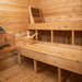 Canadian Timber Collection Luna Sauna Interior View