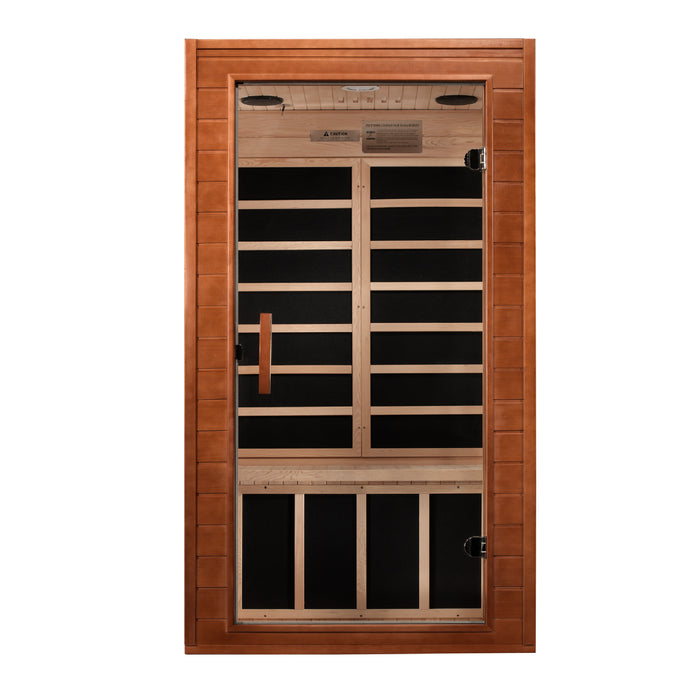 Golden Designs Dynamic Avila Elite FAR Infrared Sauna w/ Hemlock Wood