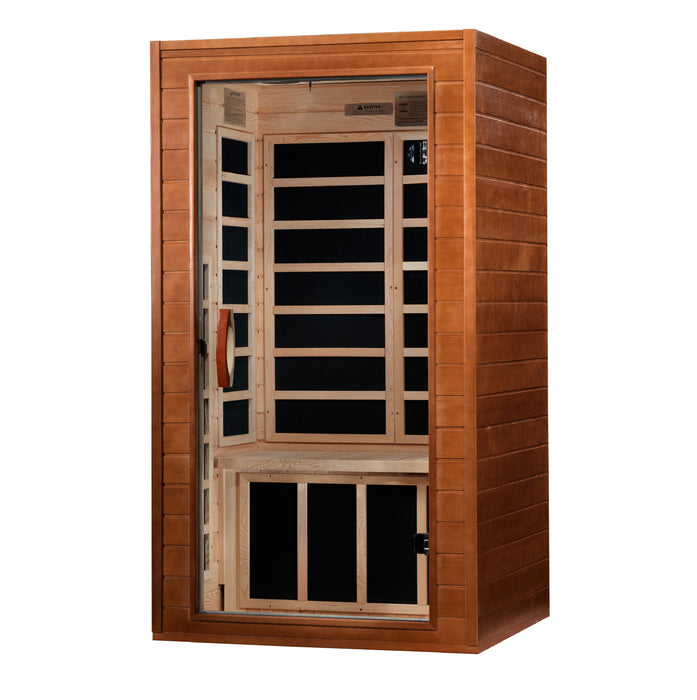 Golden Designs Dynamic Avila Elite FAR Infrared Sauna w/ Hemlock Wood