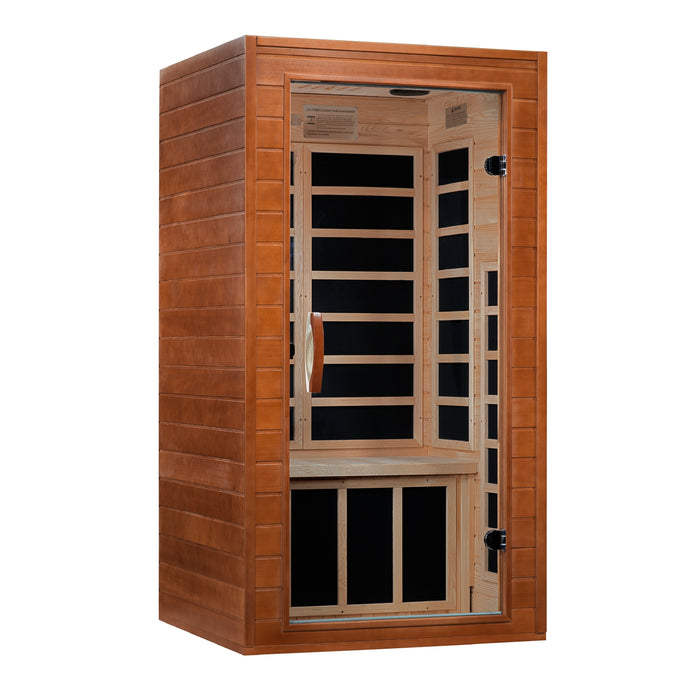 Golden Designs Dynamic Avila Elite FAR Infrared Sauna w/ Hemlock Wood