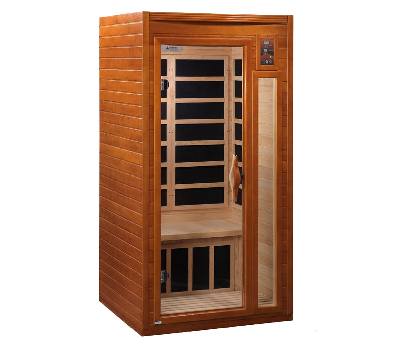 Golden Designs Dynamic Barcelona FAR Infrared Sauna with Hemlock Wood