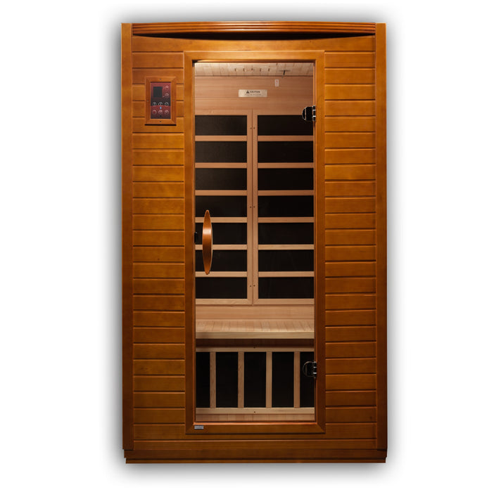 Golden Designs Dynamic Versailles FAR Infrared Sauna with Hemlock Wood