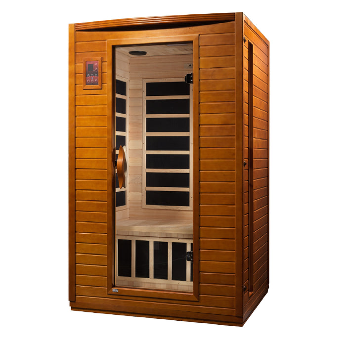 Golden Designs Dynamic Versailles FAR Infrared Sauna with Hemlock Wood