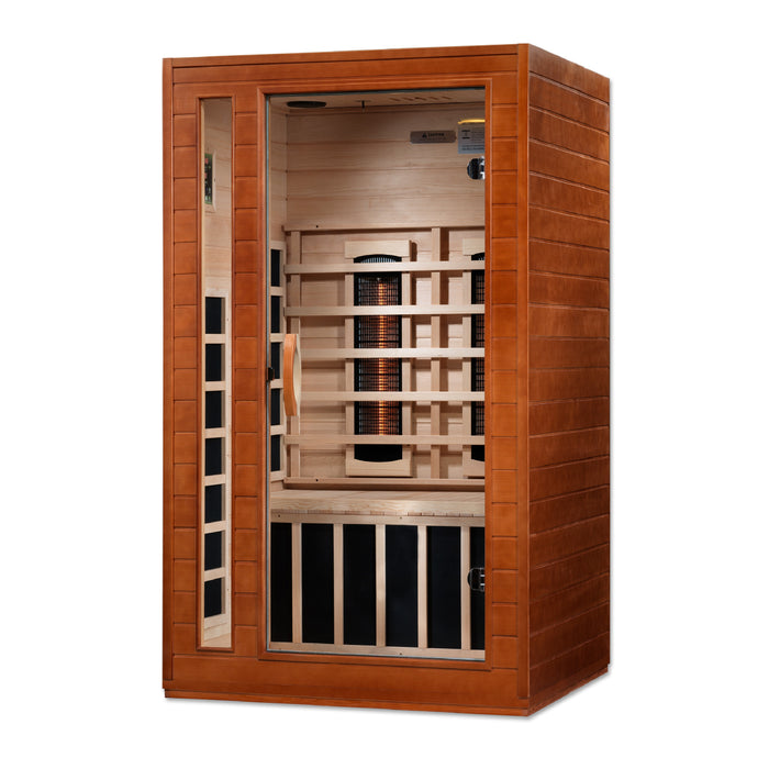 Golden Designs Dynamic Full Spectrum Cardoba FAR Infrared Sauna w/ Hemlock Wood