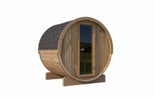 SaunaLife Model E7 Sauna Barrel Side