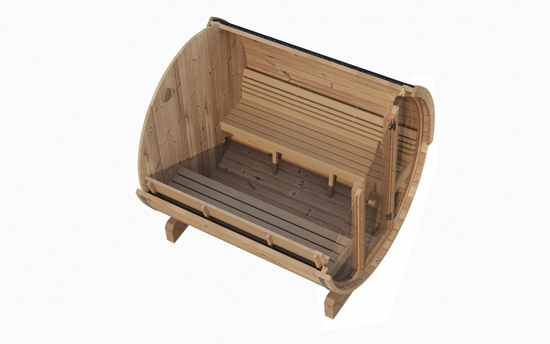 SaunaLife Model E8 Barrel Sauna