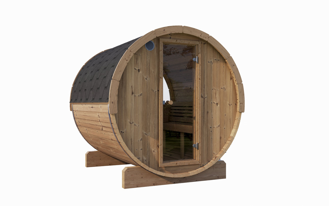 SaunaLife Model E8 Barrel Sauna