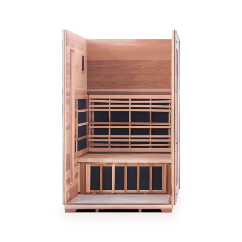 Enlighten Rustic 2 Person Full Spectrum Infrared Sauna