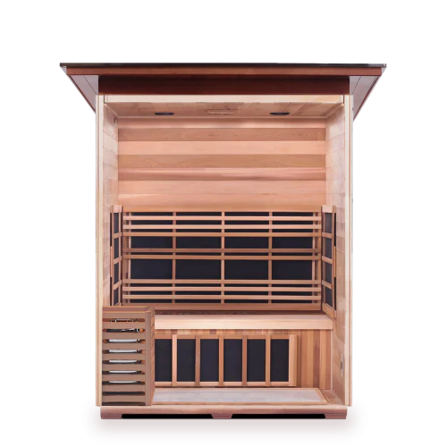 Enlighten Sapphire 3 Person Infrared/Traditional Hybrid Sauna