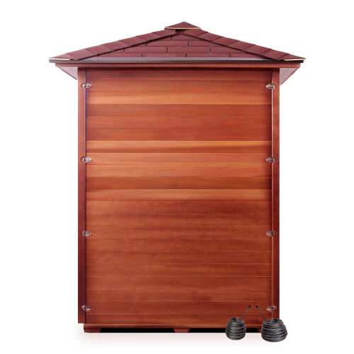 Enlighten Sapphire 3 Person Infrared/Traditional Hybrid Sauna