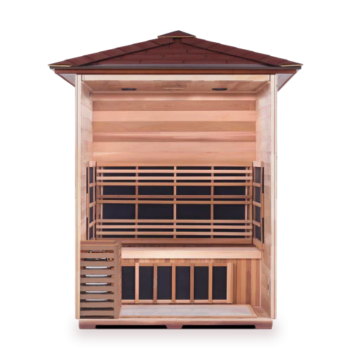 Enlighten Sapphire 3 Person Infrared/Traditional Hybrid Sauna