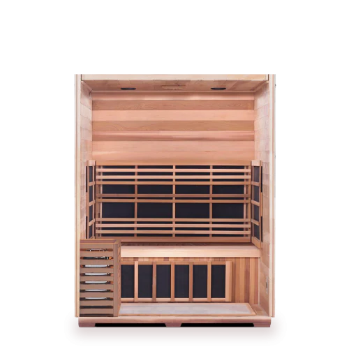 Enlighten Sapphire 3 Person Infrared/Traditional Hybrid Sauna