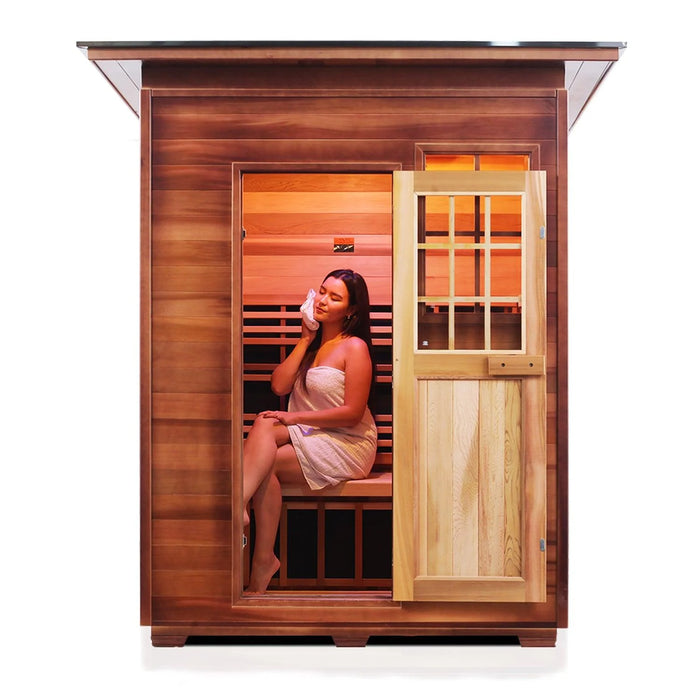 Enlighten Sierra 3 Person Full Spectrum Infrared Sauna