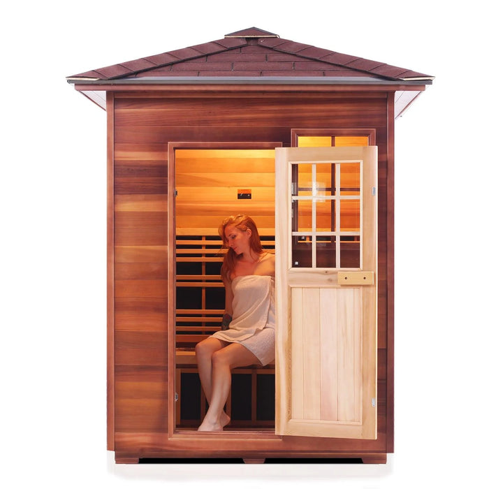 Enlighten Sierra 3 Person Full Spectrum Infrared Sauna