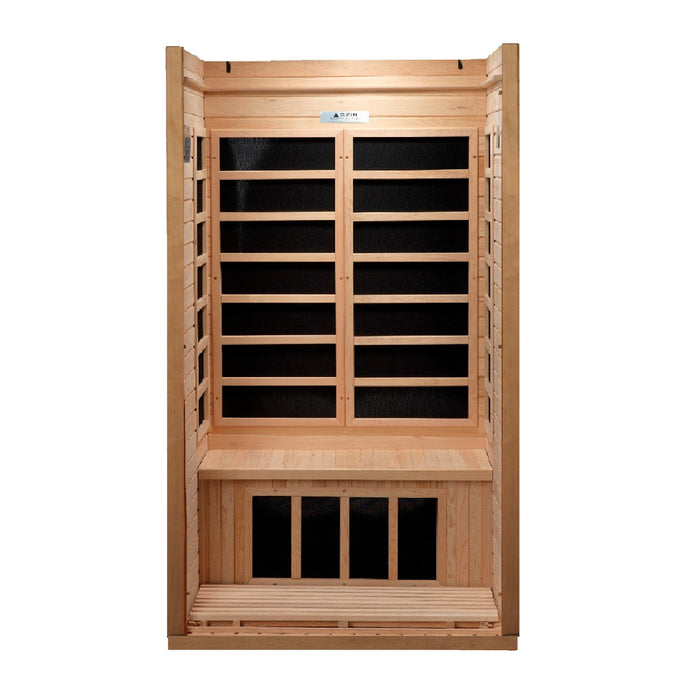 Golden Designs PureTech Barcelona Elite FAR Infrared Sauna w/ Hemlock Wood