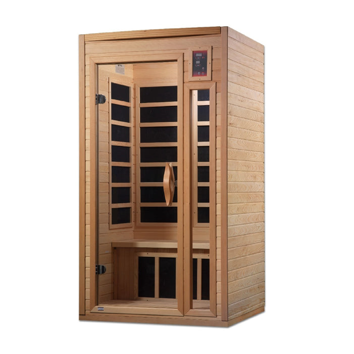 Golden Designs PureTech Barcelona Elite FAR Infrared Sauna w/ Hemlock Wood