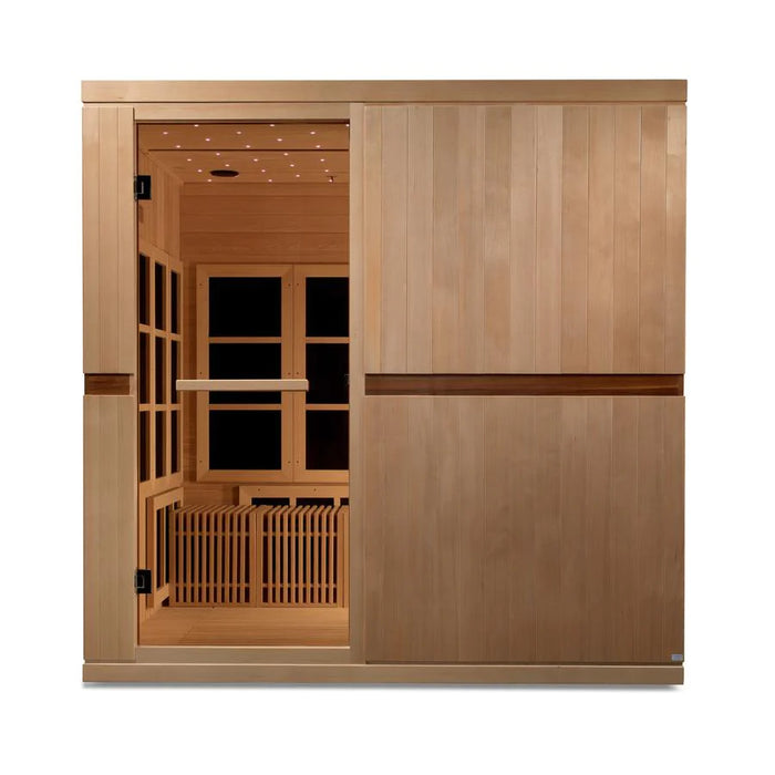 Golden Designs Dynamic Catalonia Infrared Sauna w/ Hemlock Wood