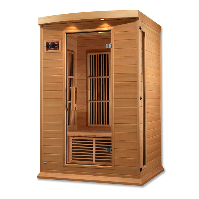 Golden Designs Maxxus FAR Infrared Sauna with Hemlock Wood
