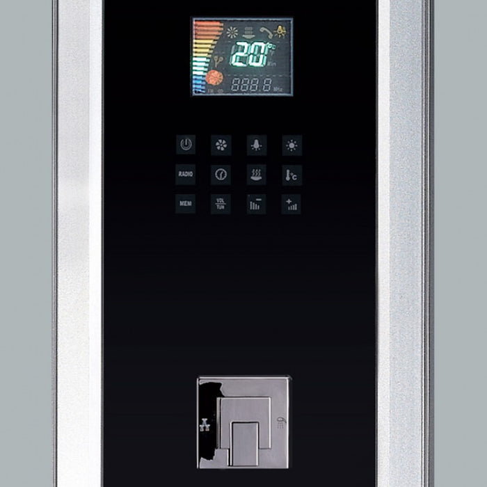 Platinum 6kW Corner Steam Shower | DZ963F8