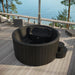 SaunaLife Model S4B Wood-Fired Hot Tub top