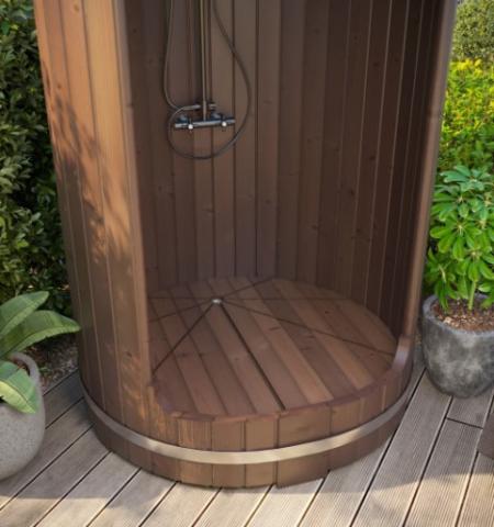 SaunaLife Barrel Shower Model R3 close up