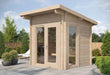 SaunaLife Model G4 Outdoor Home Sauna Kit Sample Image