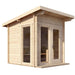 SaunaLife Model G4 Outdoor Home Sauna Kit Side