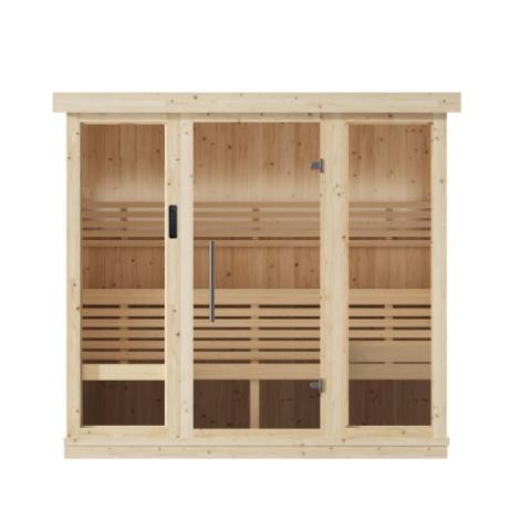 SaunaLife Model X7 Indoor Home Sauna Front