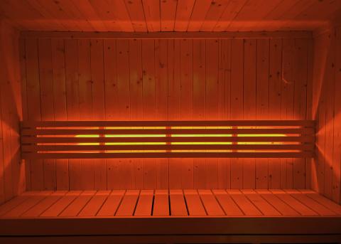 SaunaLife Mood Lighting for Model X6 Sauna Orange