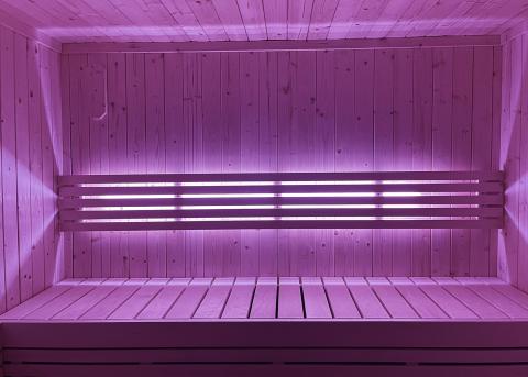 SaunaLife Mood Lighting for Model X6 Sauna Violet 2