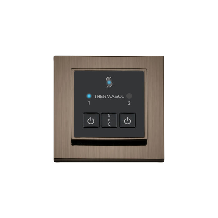 ESM-BN_ThermaSol Easy Start Control Square_Steam Shower Control