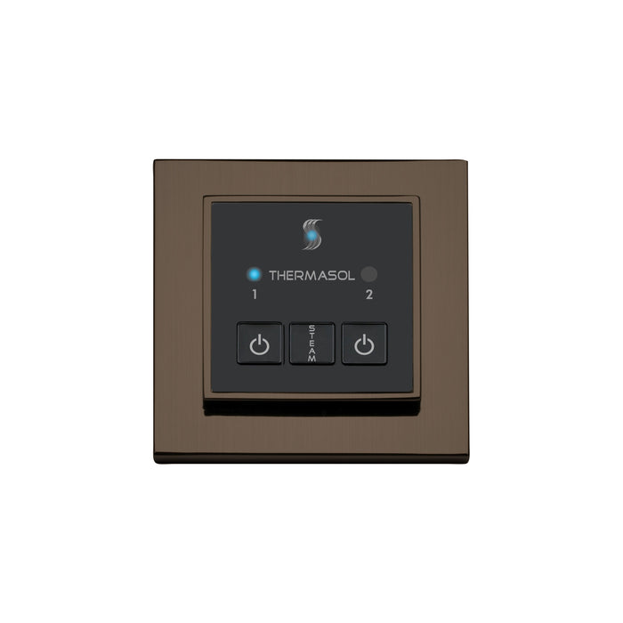 ESM-PB_ThermaSol Easy Start Control Square_Steam Shower Control