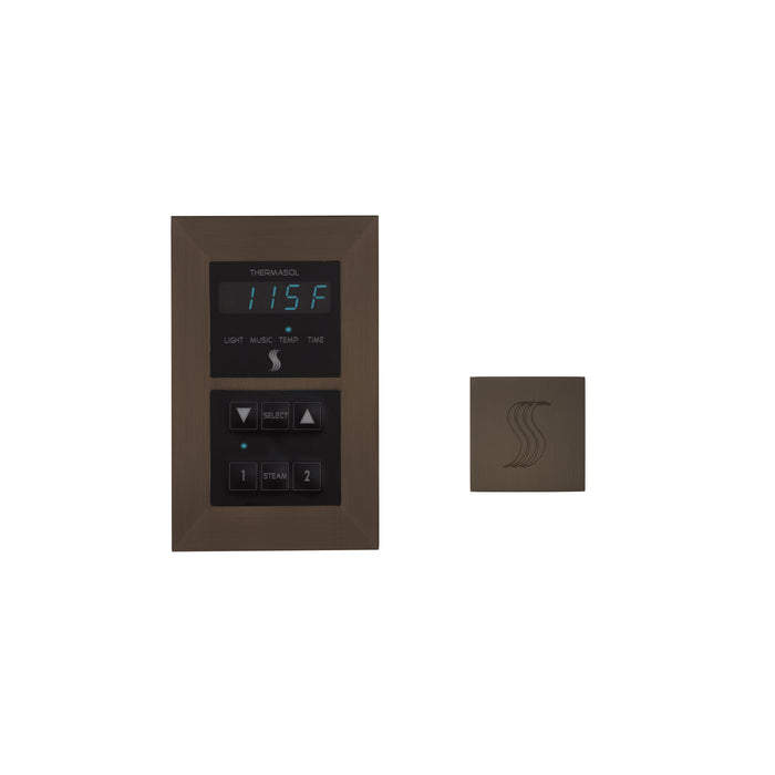 SEMR-SVSQ-ORB_ThermaSol Signature Series Control and Steam Head Kit Square_Steam Shower Control Kit