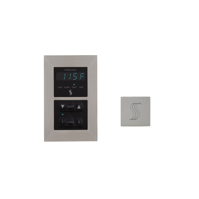 SEMR-SVSQ-SC_ThermaSol Signature Series Control and Steam Head Kit Square_Steam Shower Control Kit