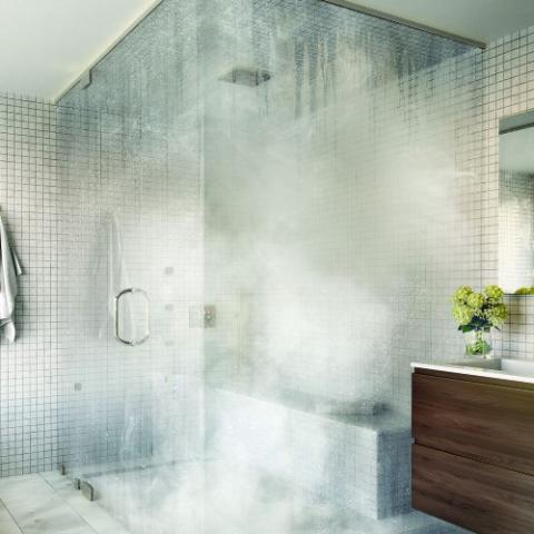 TWPH7S-AN_ThermaSol Steam Shower The Total Wellness Hydrovive Package with 7" ThermaTouch and Square_Steam Shower Control Kit