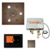 TWP7S-WHT_ThermaSol Steam Shower The Total Wellness Package with 7" ThermaTouch and Square_Steam Shower Control Kit