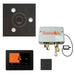 _ThermaSol Steam Shower The Total Wellness Package with 7" ThermaTouch and Square_Steam Shower Control Kit