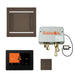 _ThermaSol Steam Shower The Total Wellness Hydrovive14 Package with 7" ThermaTouch and Square_Steam Shower Control Kit