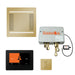 _ThermaSol Steam Shower The Total Wellness Hydrovive14 Package with 7" ThermaTouch and Square_Steam Shower Control Kit