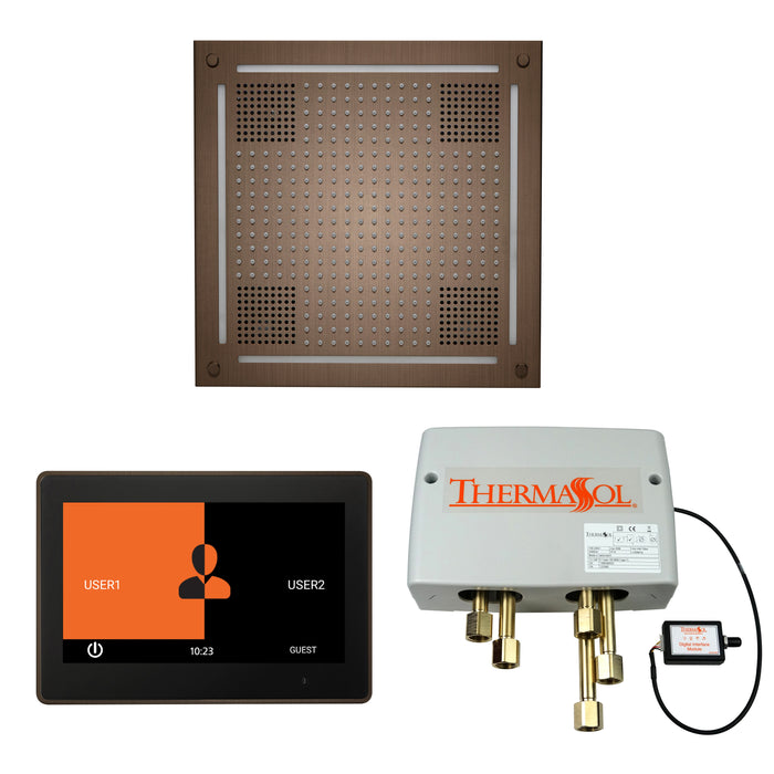 WHSP10S-ACOP_ThermaSol Steam Shower The Wellness Hydrovive Shower Package with 10" ThermaTouch Square_Steam Shower Control Kit