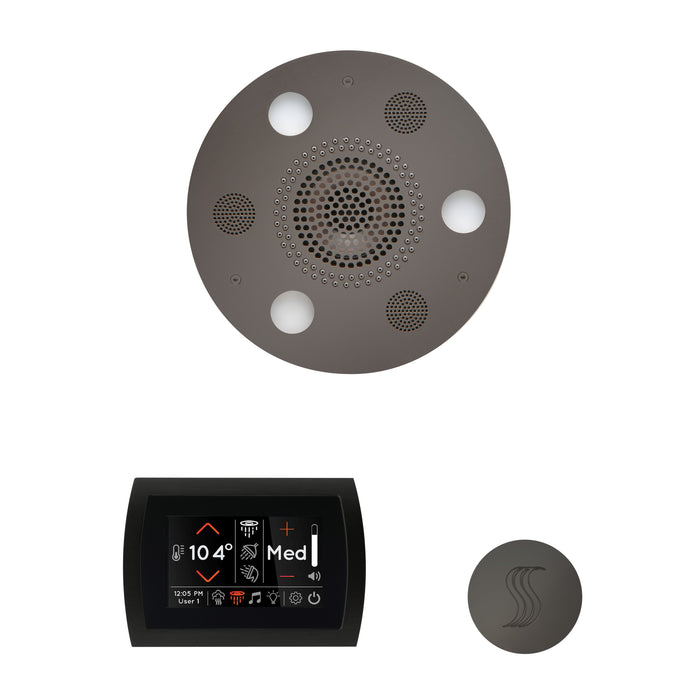 WSTPSR-BN_ThermaSol Wellness Steam The Wellness Steam Package with SignaTouch Round_Steam Shower Control Kit